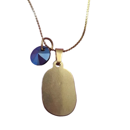 Collar Vered, Oro Cristal