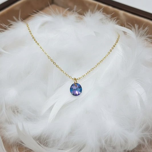 Collar Melissa By AngieParov, Oro Cristal