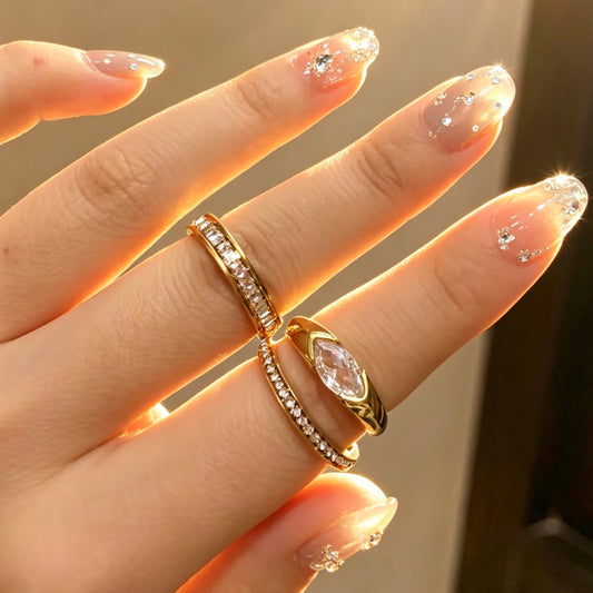 Anillo Riuchy, Oro cristal