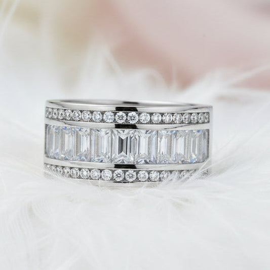 Anillo Aurora Boreal, Cristal Austriaco Genuino