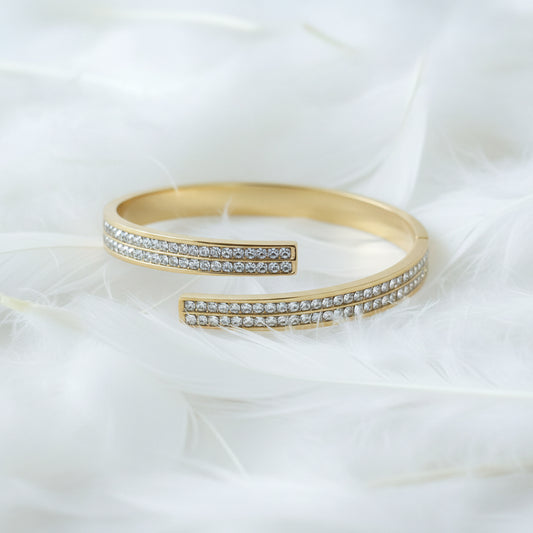 Pulsera Jael , Oro Cristal