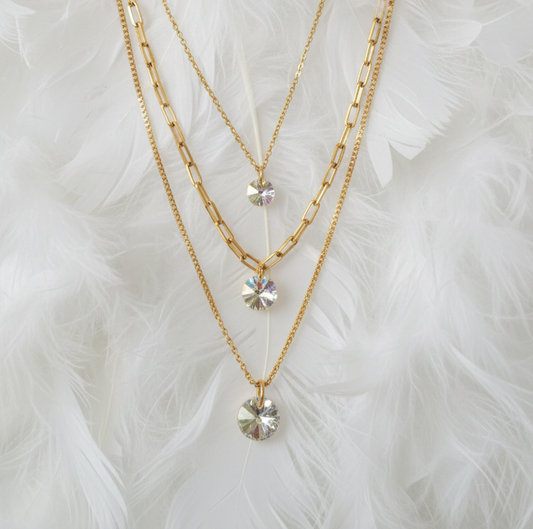 Collar Triple Selena By AngieParov