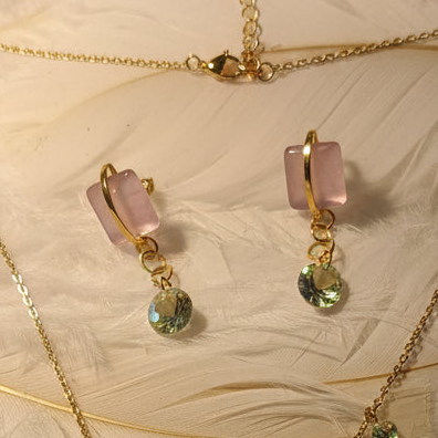 Conjunto Belén Oro Cristal