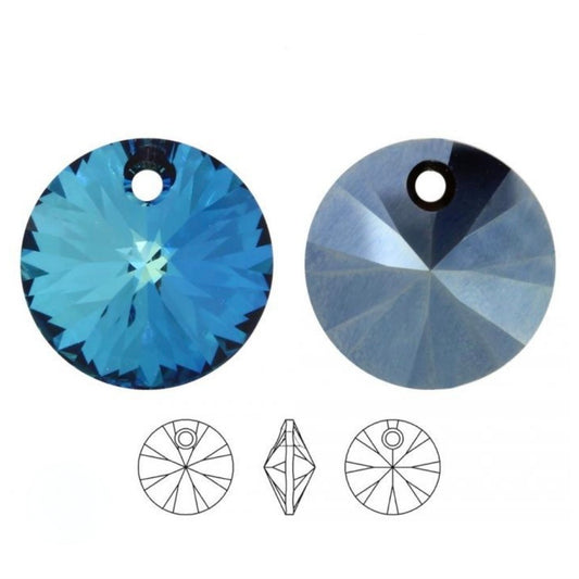 Collar Blue Oro Cristal
