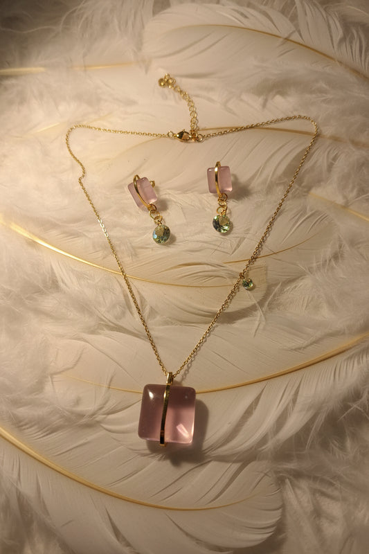 Conjunto Belén Oro Cristal