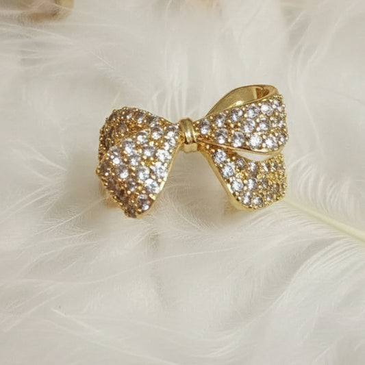 Anillo Ribon, Oro cristal