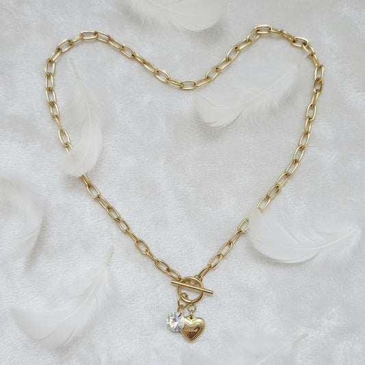 Collar Amour, Oro cristal