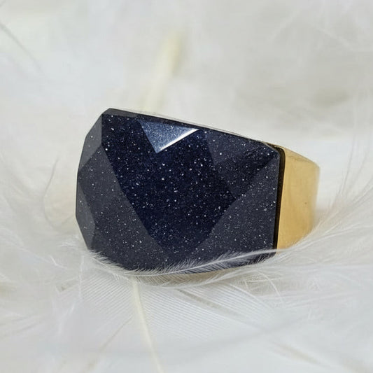 Anillo Galaxia, Cristal Austriaco Genuino