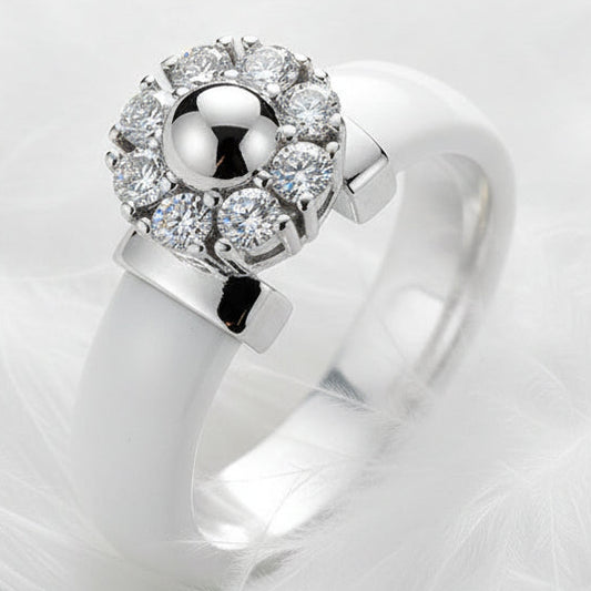 Anillo Shiro , Cristal Genuino