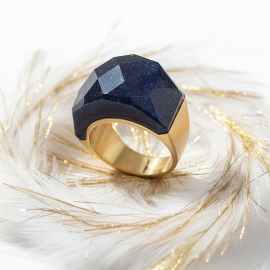 Anillo Galaxia, Cristal Austriaco Genuino
