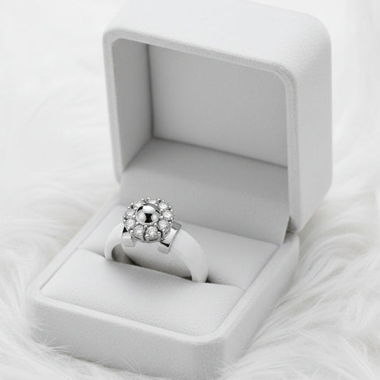 Anillo Shiro , Cristal Genuino