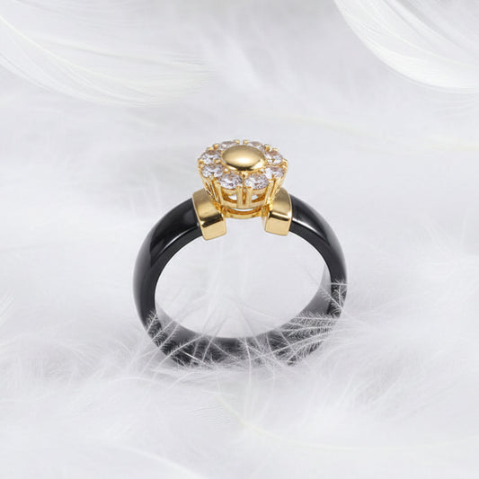 Anillo Kuroi, Cristal Austriaco Genuino