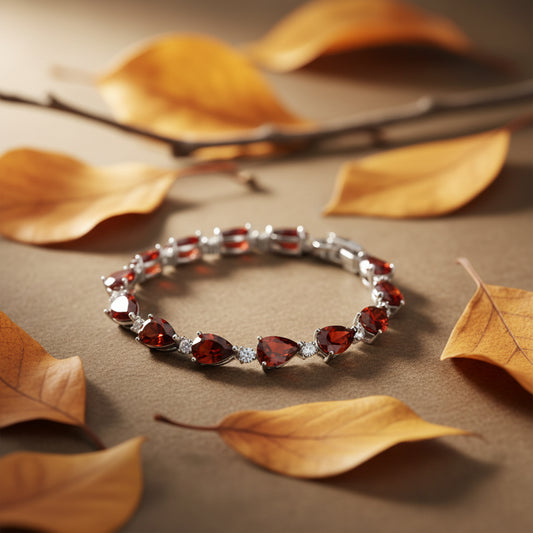 Pulsera Tenis Gota Otoñal