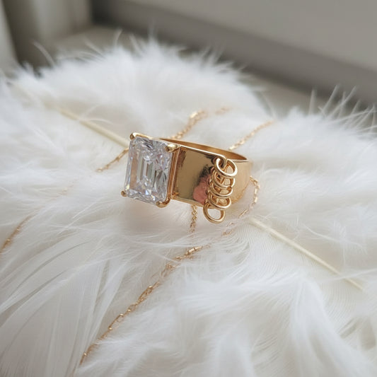 Anillo Neo, Oro cristal