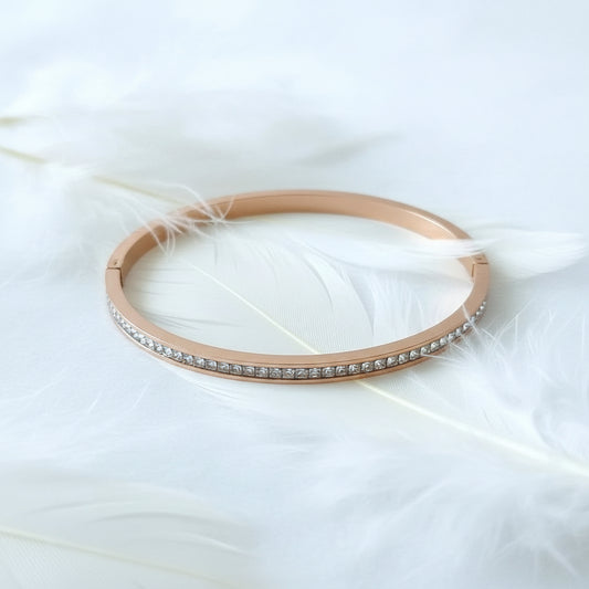 Pulsera Melania, Oro Cristal