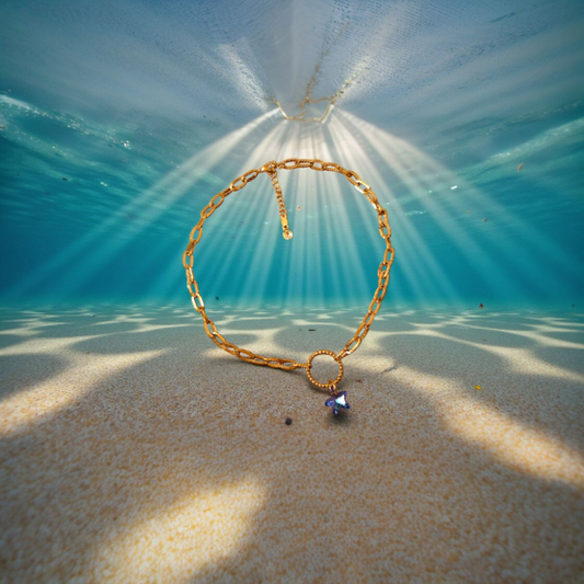 Collar Starfish By AngieParov, Oro Cristal