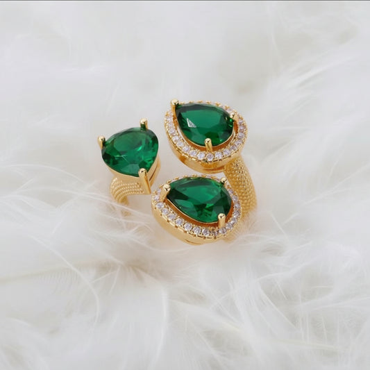 Anillo Midori, Oro Cristal
