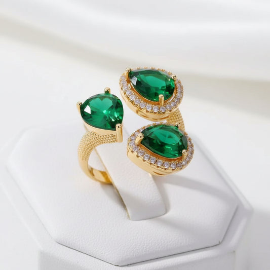 Anillo Midori, Oro Cristal