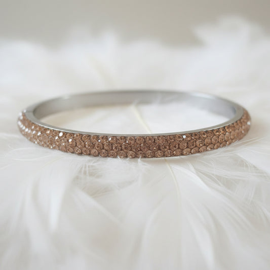 Pulsera Brazalete Gold, Oro Cristal (copia)