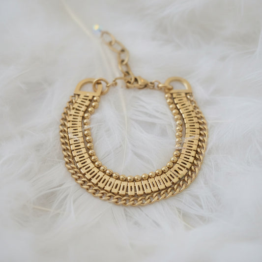 Pulsera Tenis Aryna, B.Oro
